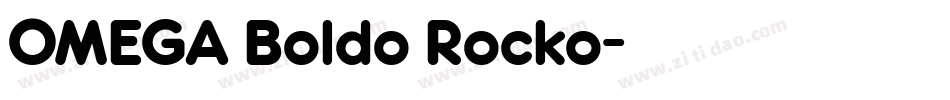 OMEGA Boldo Rocko字体转换